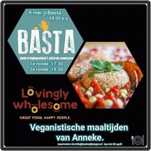 "Vegalicious" eten bij Basta